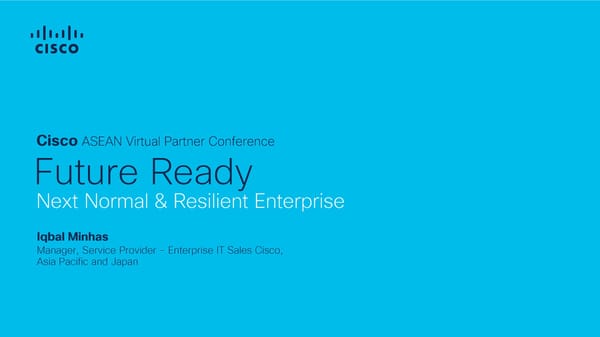 Building a Future Ready & Resilient Enterprise IT for Service Providers - Page 5